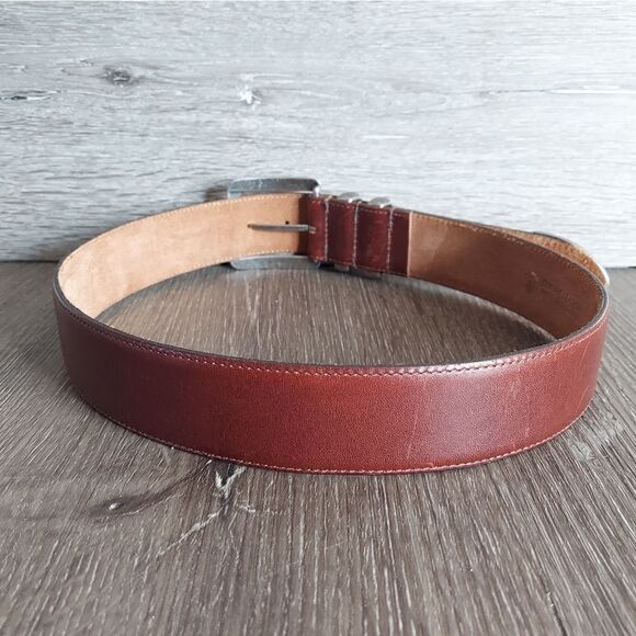 Genuine Leather Belt 35" Long - Picture 3 of 6